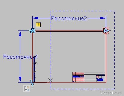 Рамка для автокада